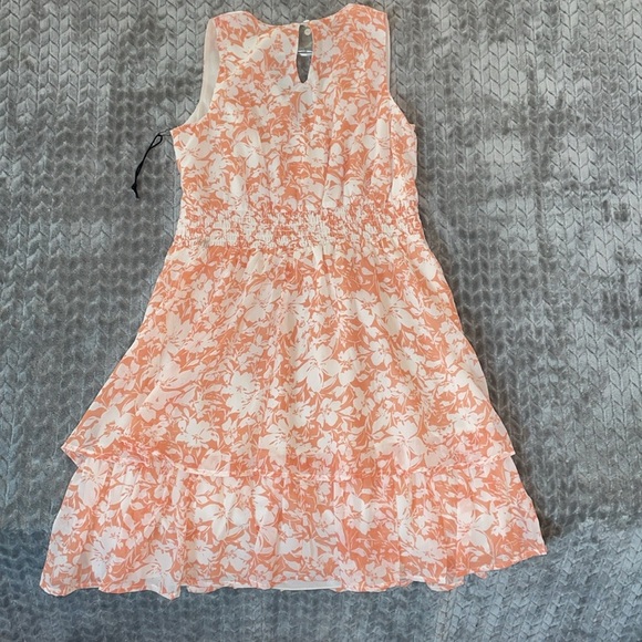 Japna Sleeveless Tiered Ruffle Mini Dress.  Size Small. - Picture 8 of 8